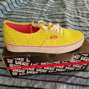 Floral Vans
